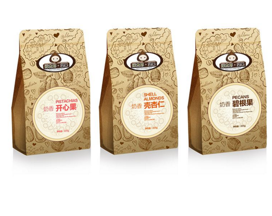 干果包裝設計種類，是不是簡單點的干果包裝設計更受歡迎？