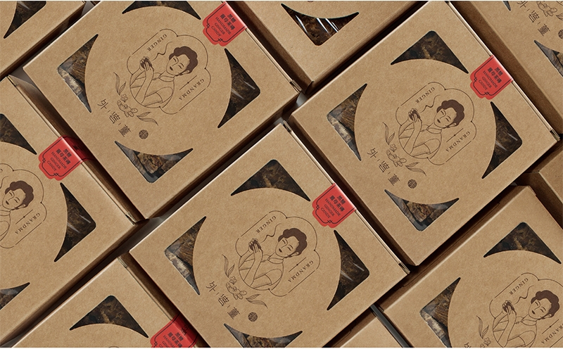 姜茶包裝設計,外婆和奶奶的保養(yǎng)秘方