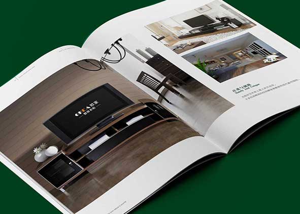 家具宣傳冊設計的視覺效果？