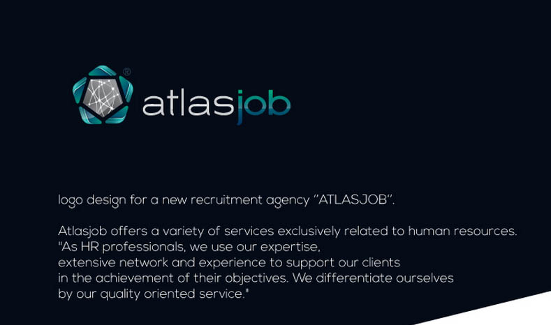 Atlasjob招聘機構品牌設計