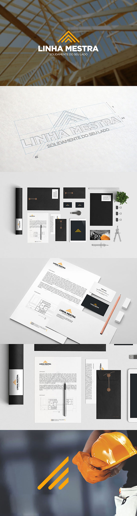 17套建筑公司品牌VI設計