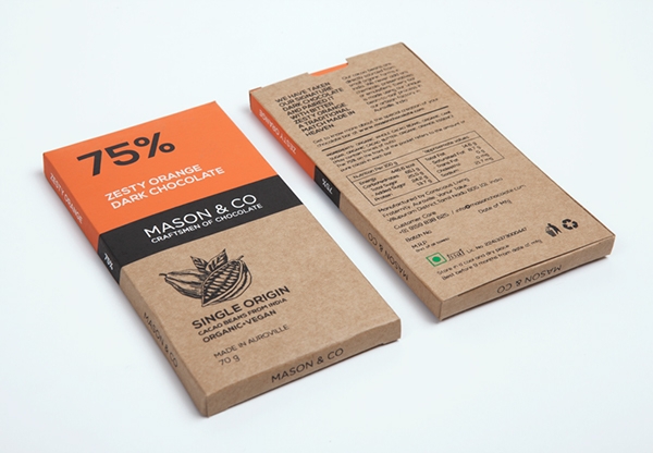 你最愛的甜食，手工黑巧克力的品牌包裝設(shè)計