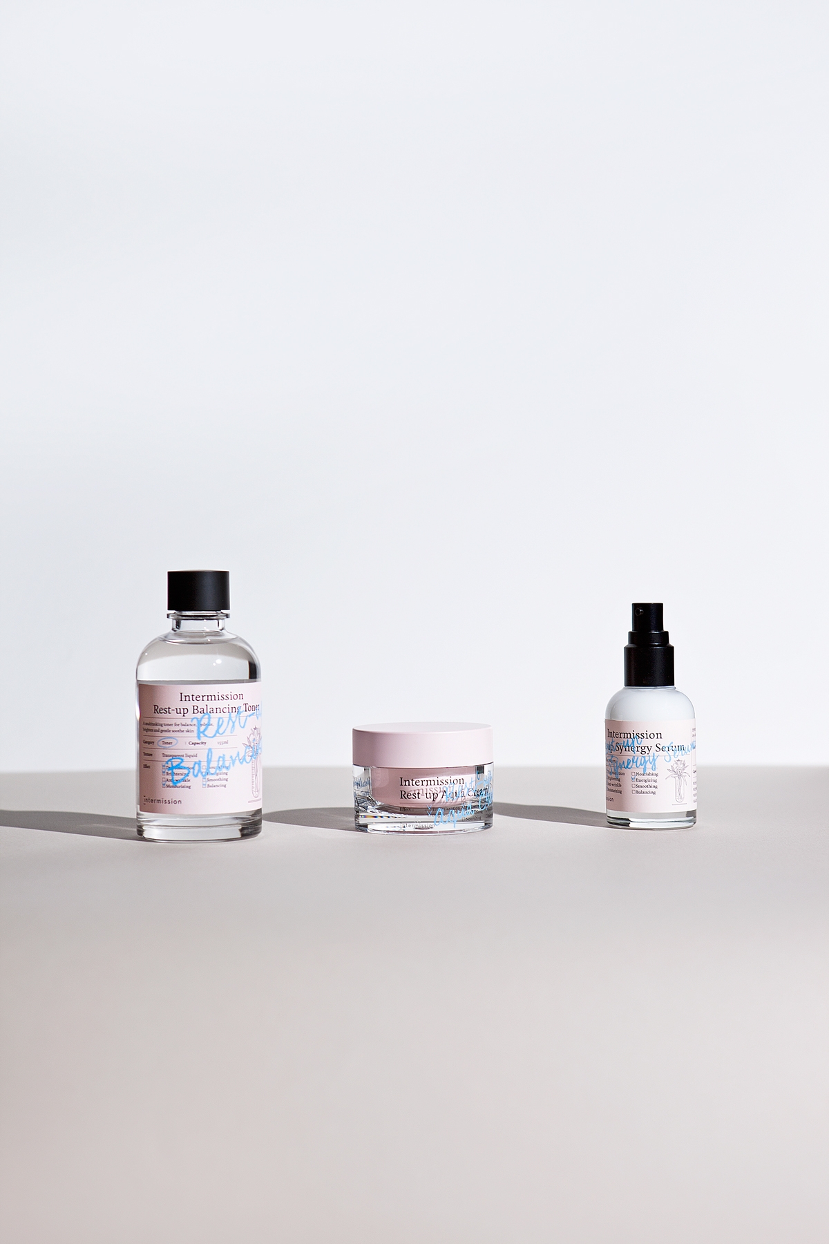 Intermission護膚化妝品品牌與產品包裝設計